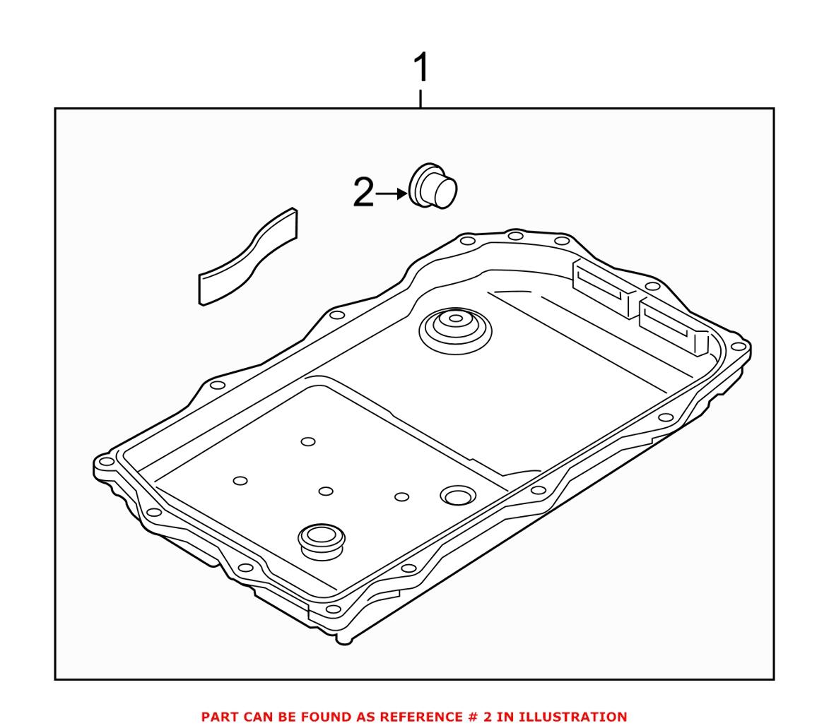 BMW Auto Trans Fill Plug (w/ Gasket) 24117552349